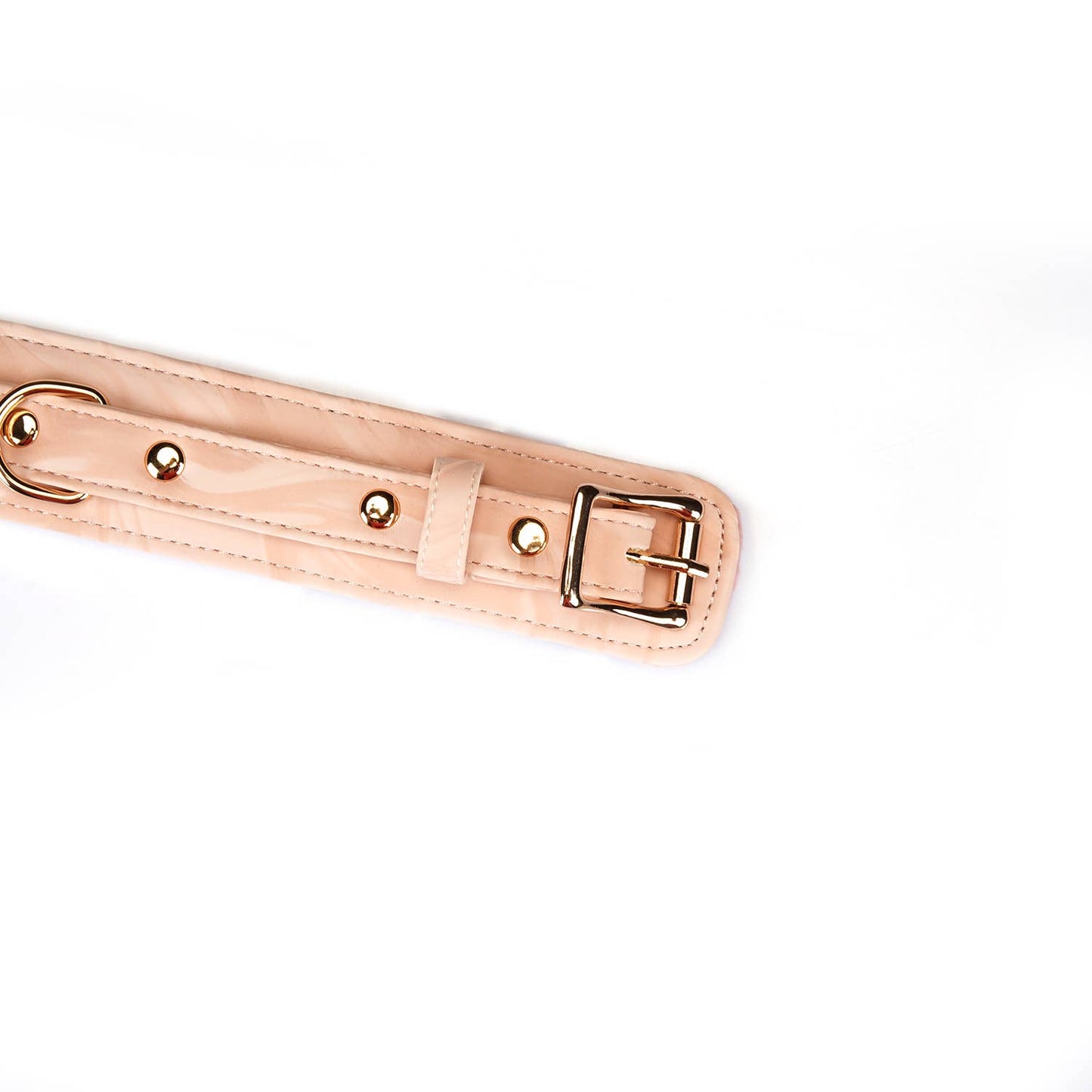 Boudoir Amor Vegan Collar with Leash Pink