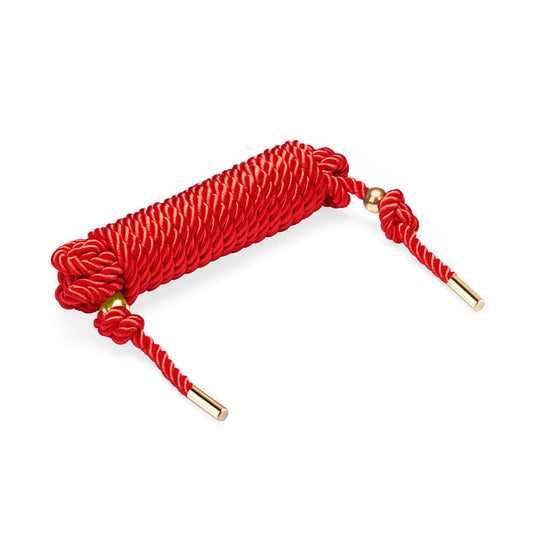 Red Shibari Bondage Rope Silky Cotton Rope 10m & 5m