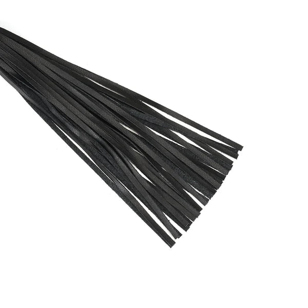 Black Bond Leather Flogger