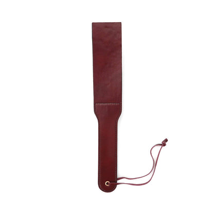 Wine Red - Leather Split Tawse Paddle