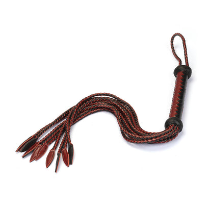 Wine Red Cat O Nine Tails Whip