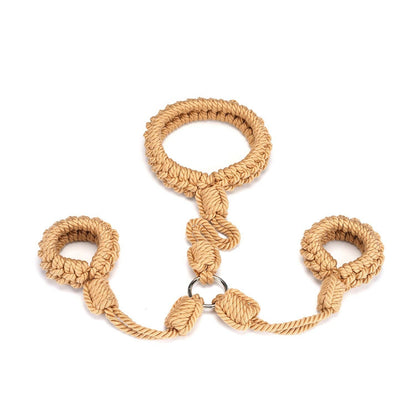 Bound You Ⅱ Shibari Bondage Rope Wrist to Collar Restraint