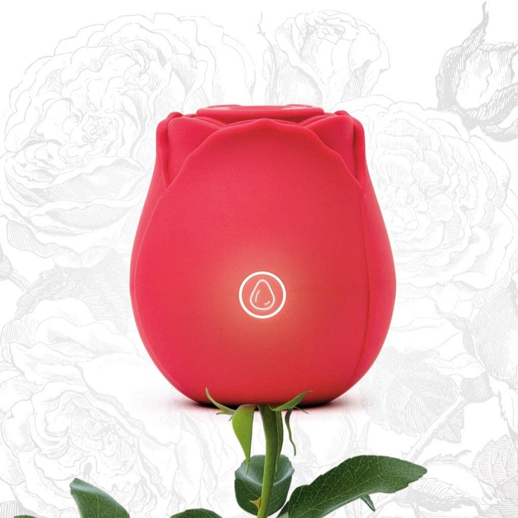 Rose Clitoral Suction Vibrator