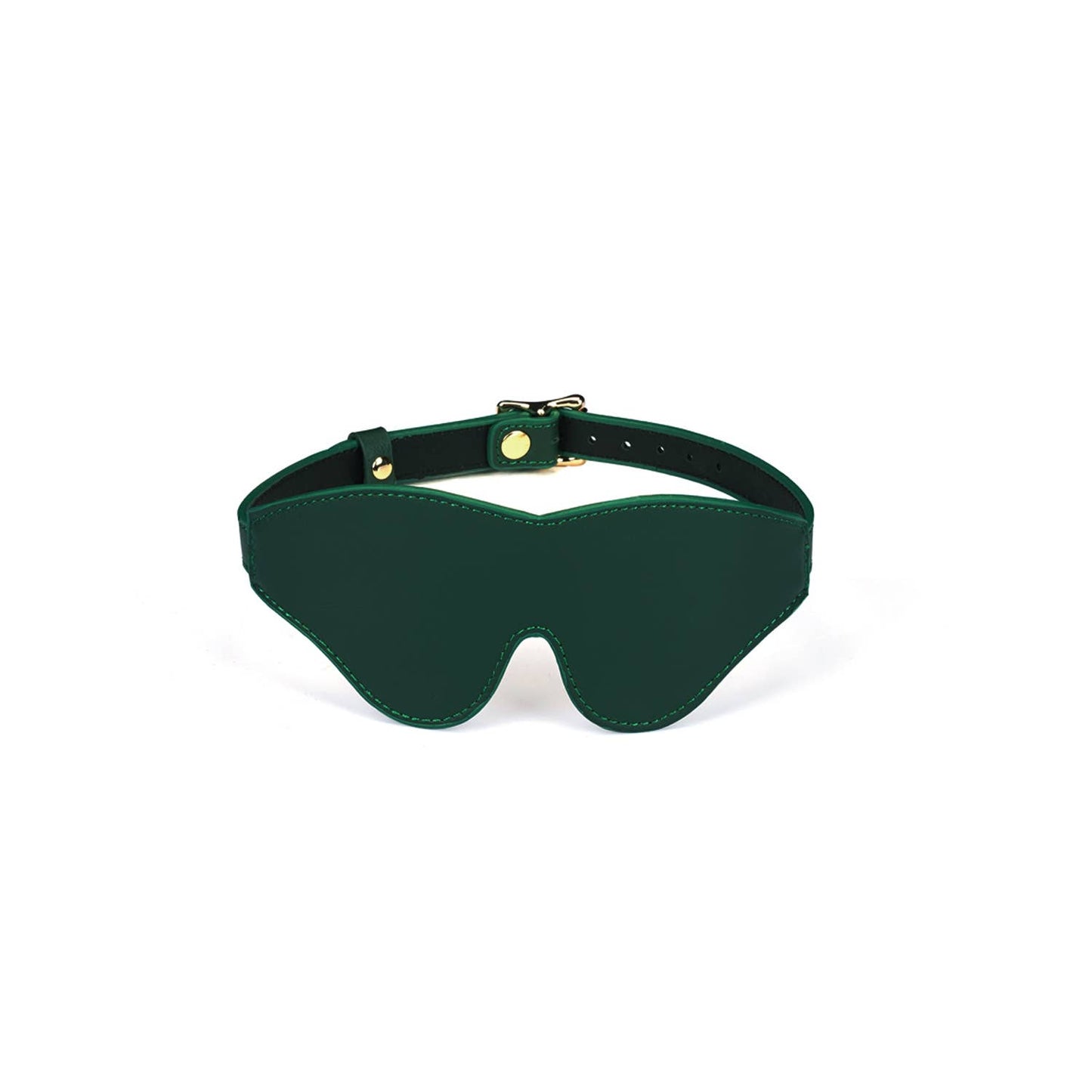 Mossy Chic Leather Blindfold