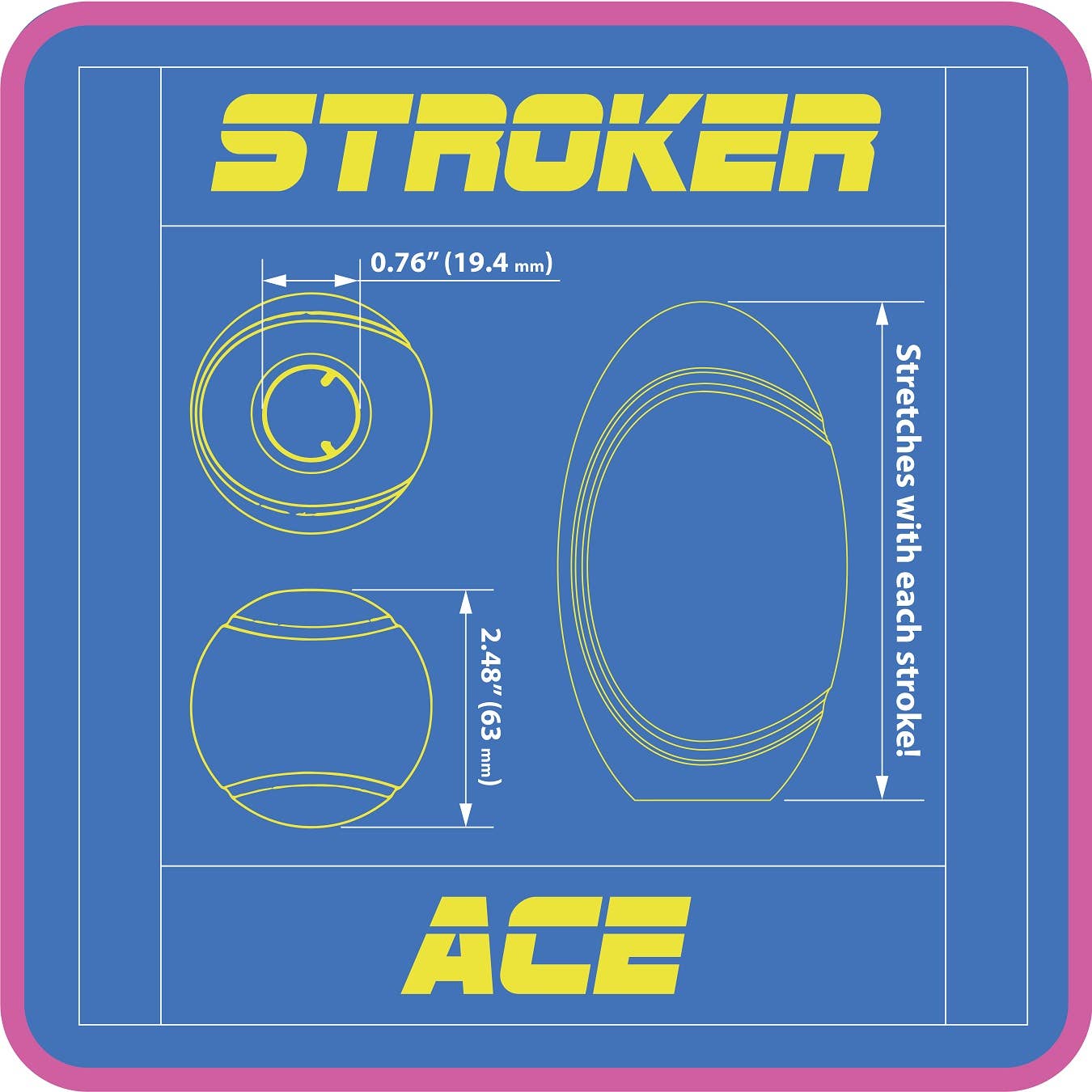 Ace Stroker – Tennis Ball Case Masturbator