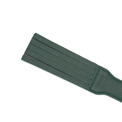 Mossy Chic Leather Spanking Paddle