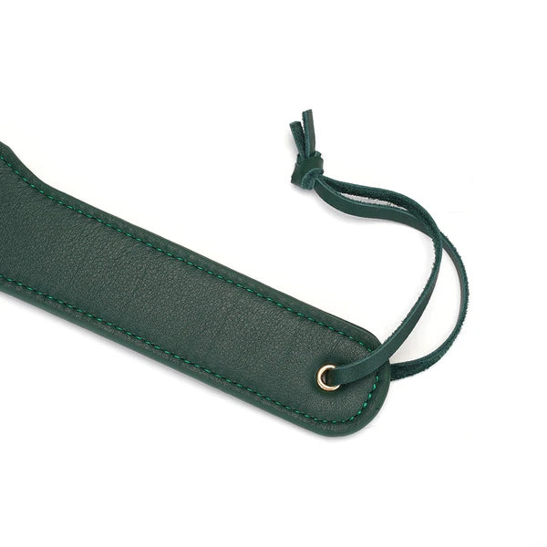 Mossy Chic Leather Spanking Paddle