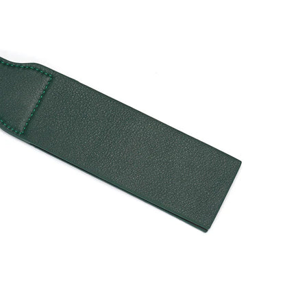 Mossy Chic Leather Spanking Paddle