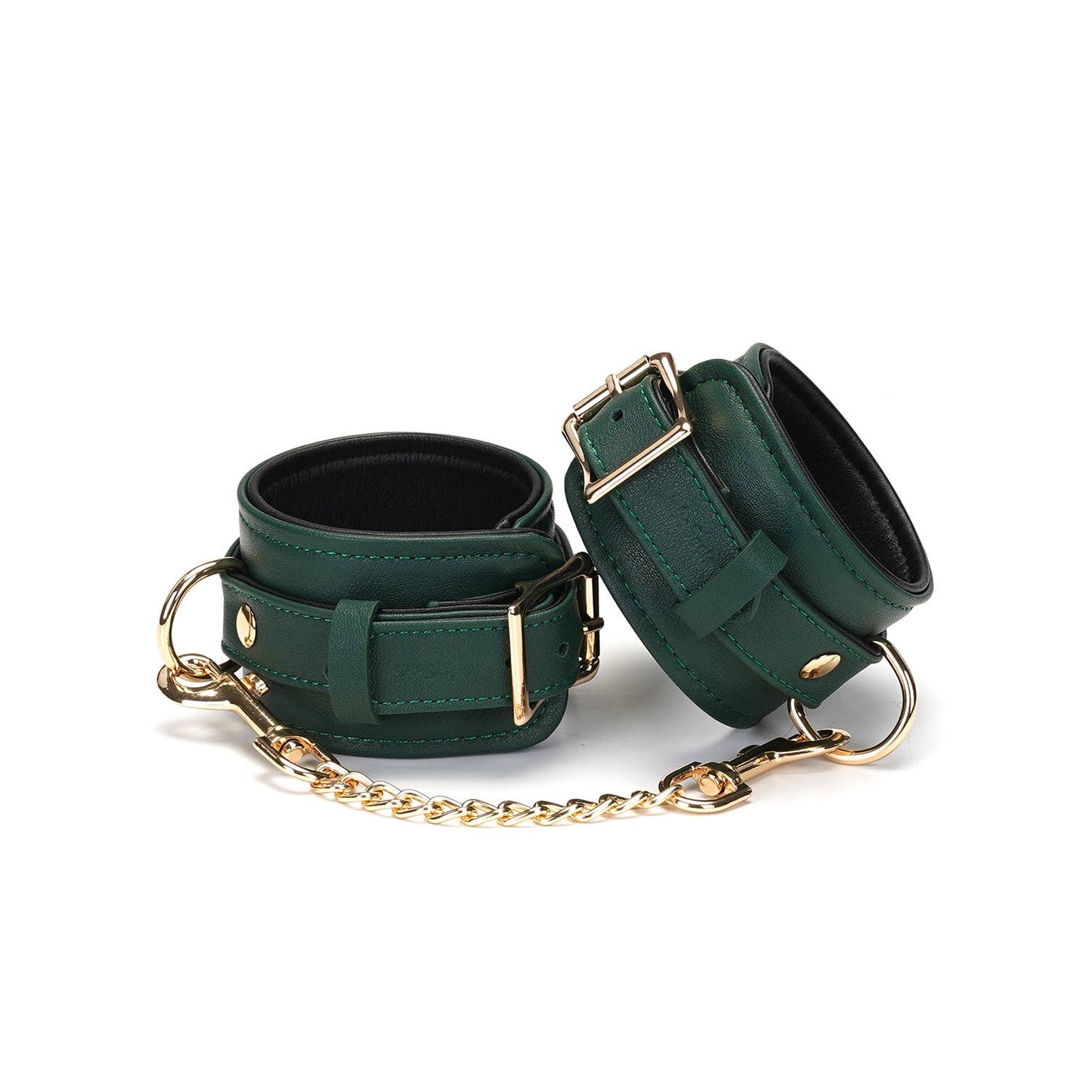 Mossy Chic Leather Ankle Cuffs