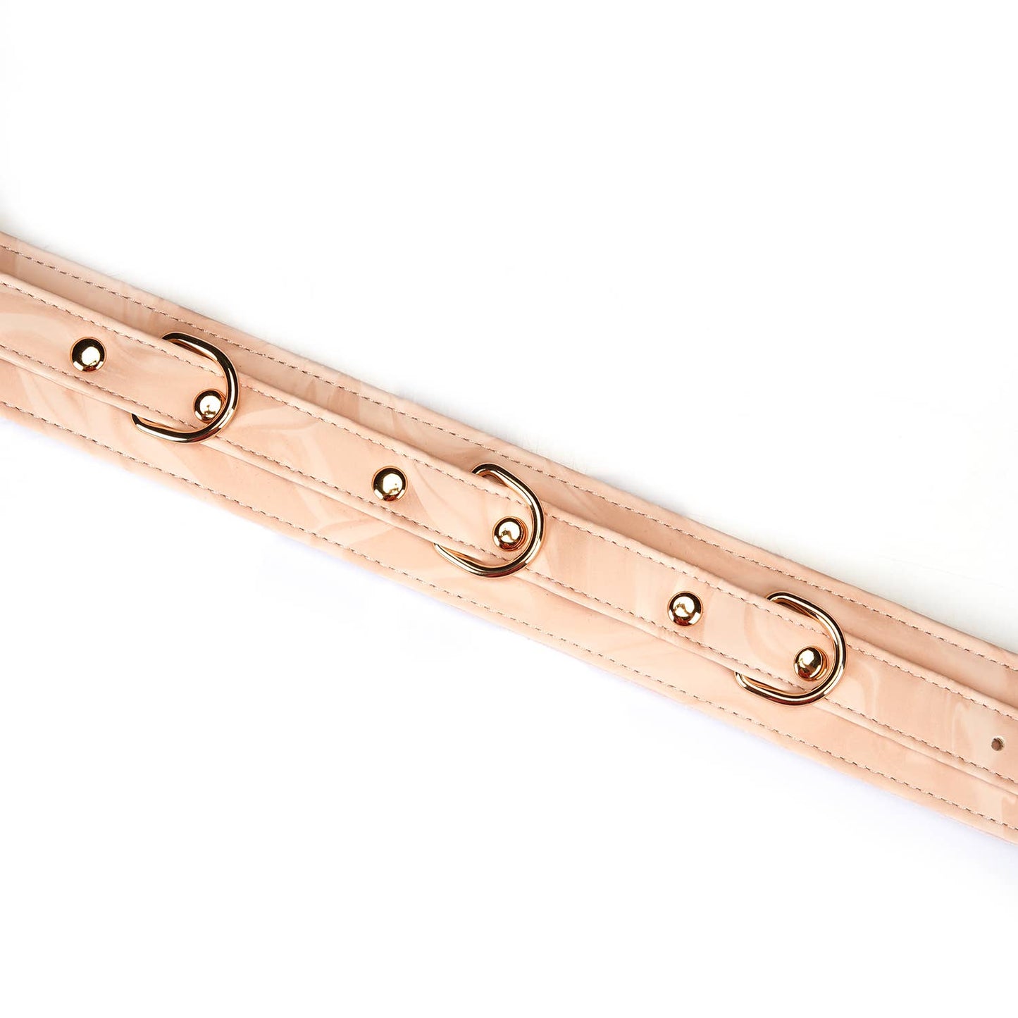 Boudoir Amor Vegan Collar with Leash Pink